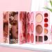 Palette de Maquillage en Forme de Livre Highlighter En 6 Nuances | Palette de Fards Paupi res 24 Couleurs Pour Sortie Voyage Beaut F te Quotidien Photo - Buy Online on GoSupps.com
