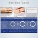 Jingling RFID Rings for Men | Stylish Waterproof Smart Ring with 6 RFID Cards & 2 Health Stones | Integrated Portable Device for iOS & Smartphones - Buy Online on GoSupps.com