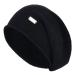 jaxmonoy Cashmere Slouchy Knit Beanie Hat for Women Winter Soft Warm Ladies Wool Knitted Skull Beanies Cap Black