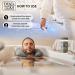 Dead Sea Collection Muscle Recovery Bath Salts for Men - Soothing Amber Wood Mineral Salt Soak - 34.2 OZ for Healing and Relaxation - Buy Online on GoSupps.com