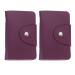 Lurrose purple pieces nail art stamp plate holder nail art plates organizer wrap stamping stamps picture plates collection manicure for stamps collection nail stamping panel holder violet