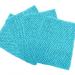 Time to Sparkle 4pcs Crochet Tube Top Crochet Tutu Infant Dress Baby Girls Skirt Pettiskirt 6"x6" Turquoise 15x15cm Turquoise