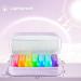 Cute Pill Organizer 3 Times a Day - Large 7 Day Pill Box for Women Portable Purple Case with Bag for Vitamins & Medications - Buy Online on GoSupps.com