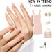 Gellen Nail Polish Set - 6 Nude Pink Color Gel Nail Polish Quick Dry Nail Polish Air Dry Nail Polish Nail Art Designs DIY Home Gel Manicure Set Ballerina Slippers - Buy Online on GoSupps.com