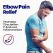 Tennis Elbow Brace for Men & Women | Forearm Pain Relief Compression Strap | Golfers Elbow Tendonitis Support & Ulnar Nerve Sleeve | Fits Most - Buy Online on GoSupps.com