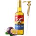 Sirop de caf sirop aromatis aux fruits de la passion pompe incluse 750 ml Verre fruit de la passion