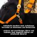 Premium Adjustable Horse Halter for Warmbloods & Thoroughbreds | Tearproof Safe & Comfortable - Ideal for Stables & Pastures (Orange Cold Blood) - Buy Online on GoSupps.com