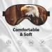 Flying Eagle Print Soft Sleep Eye Mask - Comfortable Eyeshade for Travel & Napping | Ideal for Men & Women - Buy Online on GoSupps.com