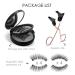 Reusable Magnetic Eyelashes 4 Pairs - Natural Look 3D False Lashes Extension Kit with Applicator Tweezers - Buy Online on GoSupps.com