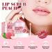 Peach Lip Scrub Peach Lip Scrub Exfoliating Lip Exfoliator for Lip Line Wrinkle Lip Care Exfoliator Lip Scrubs to Remove Dead Skin Repair Lip Mask for Dry Chapped Lips - Buy Online on GoSupps.com