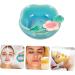 Solustre 3PK Aromatherapy Bowl Tealight Diffuser - Japanese Ceramic Essential Oil Shells | Blue 8.5x8cm - Perfect for Home & Spa - Buy Online on GoSupps.com