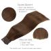 18 WENNALIFE Chocolate Brown Wire Hair Extensions - 95g Remy Human Hair #4 - Buy Online on GoSupps.com