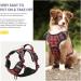 Shop Heele No-Pull Dog Harness for Large Dogs Adjustable Breathable & Reflective - XL Black-Red Checkered - Buy Online on GoSupps.com