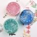 Bling Stars Colored Contact Lens Case with Mirror - Portable & Cute Eye Contacts Remover Tool for Women & Teen Girls - Blue - Buy Online on GoSupps.com