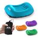 WellaX Ultralight Camping Pillow - Compact, Inflatable, and Comfortable Pillow for Travel, Backpacking and Camping - Perfect Camping Blue