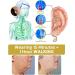 Buy Flyolux Halolux Lymphvitation Germanium Earrings | Atheniz Lymph Magnetic Therapy for Women | Lymphatic Drainage & Magnetotherapy Earrings - Buy Online on GoSupps.com