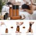 LotFancy 6pc 10ml Amber Glass Roller Bottles with Stainless Steel Roller Balls & Droppers - Buy Online on GoSupps.com