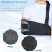 HKJD Arm Sling Shoulder with Back Belt - Lightweight Shoulder Immobilizer for Men & Women - Arm Support Brace Strap for Broken/fractured Elbow (Black, Large) - Buy Online on GoSupps.com