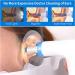 Rechargeable Electric Ear Wax Remover with 4 Pressure Levels and 5 Disposable Tips - Buy Online on GoSupps.com