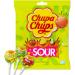Chupa Chups Sour Lollipops - 20 Lollies (2x10) Iconic Flavours: Cherry Apple Lemon | Kids Treats Fruit Assortment Bulk Candy | Ideal for Sharing | Includes Jaspem Greeting Card - Buy Online on GoSupps.com