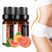 Skinetic Grapefruit Essential Oil Grapefruit Oil Skinetic Grapefruit Essential Oil Grapefruit Essential Oil for Waist Legs Arm Back Belly HIPS Cellulite(2pcs)