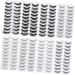 HAPINARY Beauty Fake Eyelashes 80 Pairs Fake Lashes Fake Eyelashes Eyeliner Pencil False Eyelashes Natural Eyelashes Cross Section Cosplay Lashes - Buy Online on GoSupps.com
