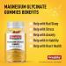 Mag Glycinate Gummies with Vitamin B12 for Kids & Adults - Stress Relief & Sleep Support (60 Count) - Buy Online on GoSupps.com