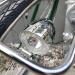 Retro LED Bicycle Front Headlight - Chrome Look Battery Operated Bright & Stylish for Night Rides - Buy Online on GoSupps.com