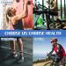 IKFashoni Compression Stockings for Men & Women - 3 Pairs 15-20 mmHg Knee Socks for Leg Pain Relief Running & Sports - Black L-XL - Buy Online on GoSupps.com