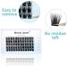 D Curl Cluster Lashes 15mm 0.07mm DIY Wide Stem Individual Eyelash Clusters - Reusable Soft and Wispy Extensions | FD-D18-0.07-D-15 - Buy Online on GoSupps.com