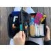 Glucology Oversize Diabetes Accessories Bag - Red Organizer for Blood Sugar Test Strips Glucose Monitor & Tablets - Buy Online on GoSupps.com