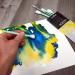 Pixiss Detail Alcohol Ink Blending Tools - 10 Pack with 5 Sizes Foam Tips for Inks, Chalks, Markers, Pencil, Charcoal on Yupo Paper and Other Mediums - Buy Online on GoSupps.com
