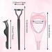 7-Piece Eyelash Mascara Tool Set for Women - Applicator, Lash Guard, Comb Separator, Curler, Tweezers - Black Pink - Buy Online on GoSupps.com