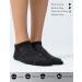 CELSERSPORT 6 Pack Running Ankle Socks - Cushioned Low Cut Athletic Tab Sport Socks for Men and Women - Black/Grey (Large) - Buy Online on GoSupps.com