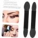 Mikinona Sponge Eyeshadow Brush 50pcs Makeup Sponges Bulk Makeup Eyeshadow Brush Cleaning Brush Lipstick Miss Make up Size 2 Black - Buy Online on GoSupps.com