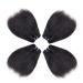 10 Inch Short 10A Brazilian Virgin Human Hair Bundles - Pack of 4 | Natural Black Color - Buy Online on GoSupps.com