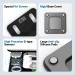 IRRESISTIA Smart Body Fat Scale - Bluetooth Bathroom Scales with Six Metrics on VA Display - BMI Weighing Scales with 14 Body Composition Metrics and Smartphone App - Black GBEVA28i 28x28 cm - Buy Online on GoSupps.com