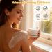 Salt Body Scrub Cleanser with Natural Salt 200g Skin Exfoliator for Dead Skin Care Brightness Beauty for Hands and Feet Bikini Area Back and Knee - Buy Online on GoSupps.com