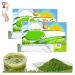 Qoobom Salveo Barley Grass Powder 100% Pure and Organic Salveo Well - Organic Barley Grass Juice Powder Improve Your Health Naturally Excretes Body Waste in Just 2 Weeks