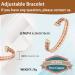 EnerCoppeX Copper Magnetic Bracelet for Women - Detox Jewelry with 3500 Gauss Magnet (CPB-0999) - Buy Online on GoSupps.com
