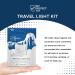TSA Approved Travel Essentials Kit for Men & Women - Hygiene Set with Lotion Deodorant Shampoo Toothbrush & Toothpaste Tablets | My Protect Kit - Buy Online on GoSupps.com