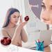 Buy Pomegranate Print Contact Lens Case - Stylish & Portable Lens Care Box for Travel - Buy Online on GoSupps.com