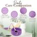 3 in 1 Silicone Makeup Brush Cleaner - Mat Drying Rack & Organizer for Beauty Cosmetic Brushes (Purple - Buy Online on GoSupps.com