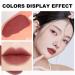 Velvet Matte 2-in-1 Lip Crayon with Brush | Waterproof Long-Lasting Lip Stain & Liner | Korean Lip Makeup Pen | Gift for Women - Shade 07 - Buy Online on GoSupps.com