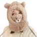 NIKTULE WATE WATE HOLD HOLD CALL 3 In 1 neck warmer Face protection Soft thick plush list of hearts protection bear scarf ears-facial warmer hat for women's young girl C unit size
