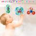 Suction Spinner Toys for Babies - 3pcs Spinner Top, Bath & High Chair Sensory Toys for Toddlers | Baby Fidget Spinner - Window Spinners for 1 Year Old Girls | Astronautic Design - Buy Online on GoSupps.com