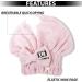 ICANdOIT Microfiber Hair Towel and Cap 2 Pack - Quick Drying Hair Turban for Women and Kids - Lightpink - Buy Online on GoSupps.com