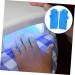 Beatifufu 1 Pair Nail Gloves Skin Care Elastic Spandex Anti Gloves Child - Buy Online on GoSupps.com