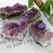 Natural Crystal Rough Popular Natural Uruguay Amethyst Cluster Original Rough Raw Purple Crystal Clusters Druse for Reiki Decoration (Size : 200g 2pc) - Buy Online on GoSupps.com