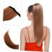 SOESFOUFU Curly Wig Ponytail Hair Extension Real Hair Ponytail Heat Synthetic Wavy Wig Curly Closure Wig Human Hair Curly Wigs Dark Brown Wig Clip-on Scarf High Temperature Wire Women's - Buy Online on GoSupps.com